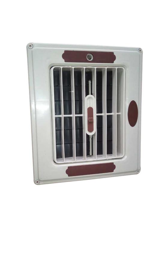 工业冷风机环保空调出风口百叶窗水空调塑料手动电动自动百叶窗
